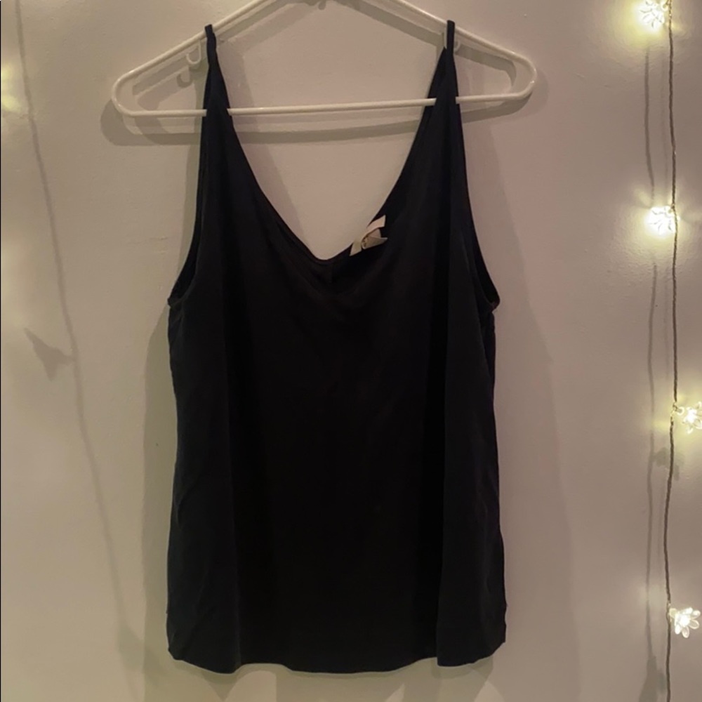 Never worn soft black tank top
